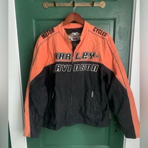 Vintage Harley Davidson racing jacket